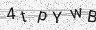Código gerado pelo captcha