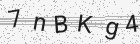 Código gerado pelo captcha