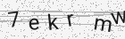 Código gerado pelo captcha