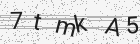 Código gerado pelo captcha