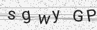 Código gerado pelo captcha