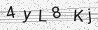 Código gerado pelo captcha