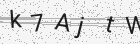 Código gerado pelo captcha