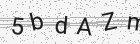 Código gerado pelo captcha